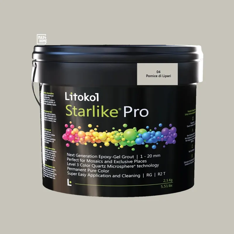 Starlike Pro Lijm en Voegmiddel 2 Componenten Epoxy - 04 Pomice di Lipari 2,5kg Koopje