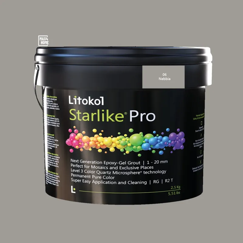 Starlike Pro Lijm en Voegmiddel 2 Componenten Epoxy - 06 Nebbia 2,5kg Koopje