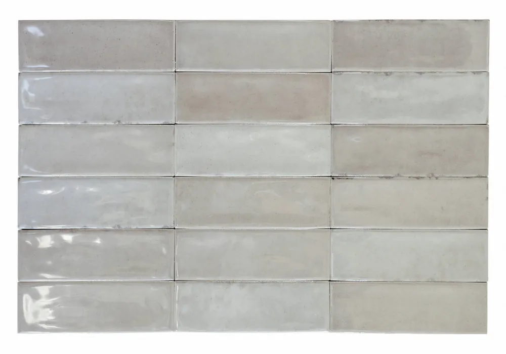 Hete Deal Tegels handvorm calpe greige glans 5x15 cm (sample)