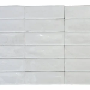 Tegels handvorm calpe white glans 5x15 cm Must-Have
