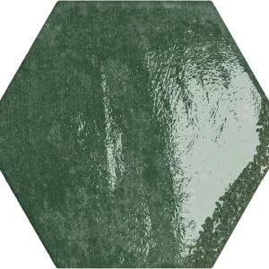Tegels handvorm carmen hexagon green 13x15 cm Koop Vandaag