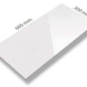 Populair Tegels Glans Wit 30x60cm