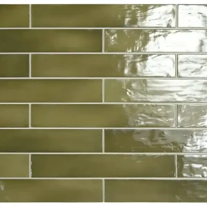 Tegels handvorm Manor Basil Green 6x40cm Bestseller