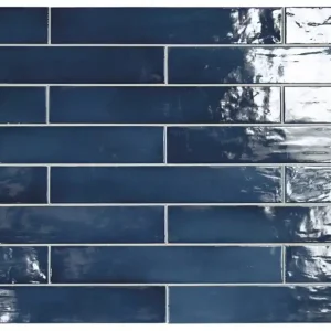 Favoriet Tegels handvorm Manor Ocean Blue 6x40cm