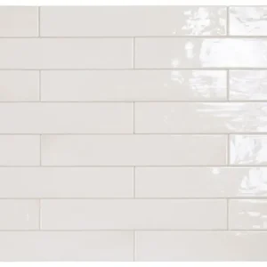 Tijdelijk Beschikbaar Tegels handvorm Manor White 6x40cm