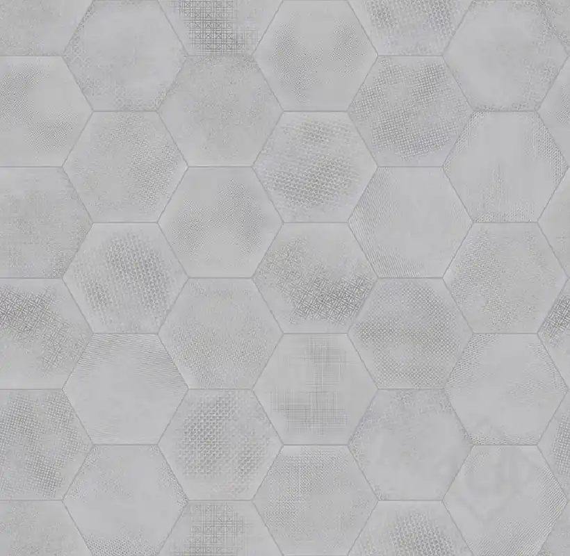 Veilige Betaling Tegels Melle L. Grey 29,2x25,4cm Hexagon