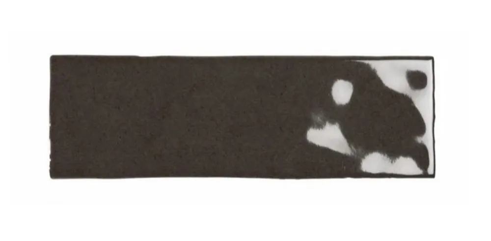 Populair Tegels handvorm nolita noir/negro 6,5x20 cm
