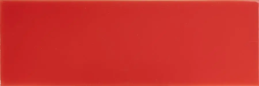 Dagaanbieding Tegels Plain Glans Rojo 10x20cm