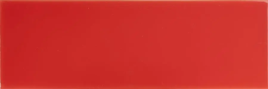 Hete Deal Tegels Plain Glans Rojo 10x30cm