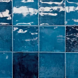 Tegels handvorm zellige blauw 12x12 cm Nu Kopen