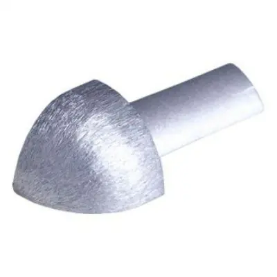 Beperkt Aanbod Tegelstrip eac100.91 glans zilver hoekjes (4 stuks) voor eaq 10mm