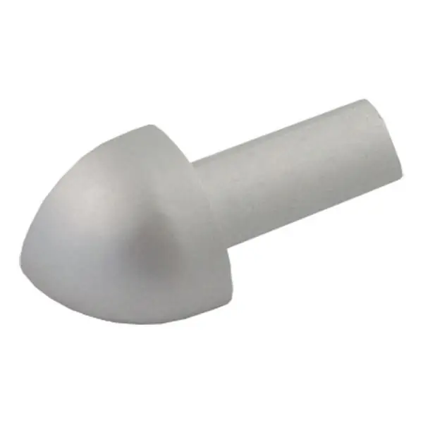 Rechtstreeks Van De Fabrikant Tegelstrip eac120.81 mat zilver hoekjes (4 stuks) voor eaq 12mm