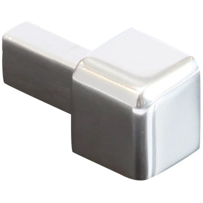 Tegelstrip ecg120.91 glans zilver hoekjes (4 stuks) voor tdg 12mm Express Levering