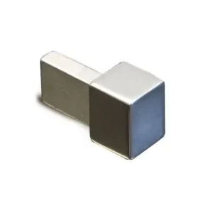 Tegelstrip edp080.91 glans zilver hoekjes (4 stuks) voor tdp 8mm Alleen Vandaag