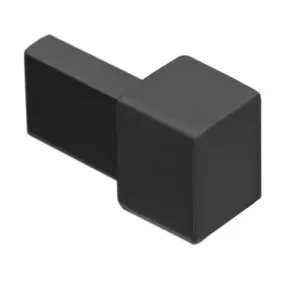 Actieprijs Tegelstrip edp102.18 geborsteld zwart hoekjes (2 stuks) voor tdp10mm