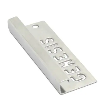 Tegelstrip eqq107.102 geborsteld rvs rond - 2,7m x 10 mm Dagaanbieding