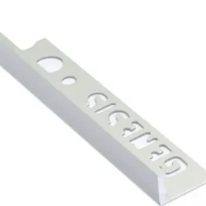 Tegelstrip esa127.81 aluminium recht - mat zilver 2,7m x 12 mm Merkproduct