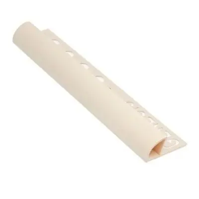 Hoge Kwaliteit Tegelstrip etr808.32 kunststof rond - beige/cream 2,5m x 8mm