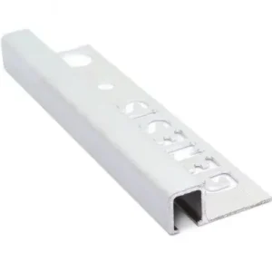 Nu Kopen Tegelstrip tdg124.81 aluminium vierkant - mat zilver 2,5m x 12mm