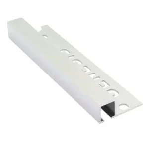 Tegelstrip tdp127.91 aluminium vierkant - glans zilver 2,7m x 12mm Bestseller
