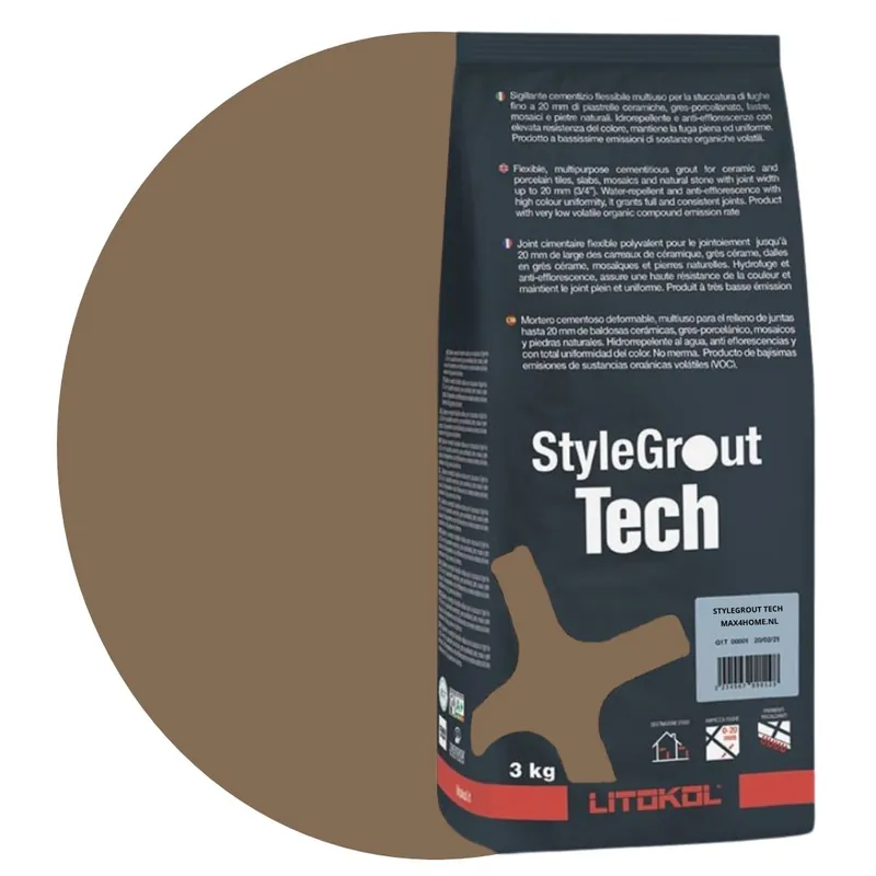 Voegmiddel stylegrout tech beige-3 voeg 3 kg Actieprijs