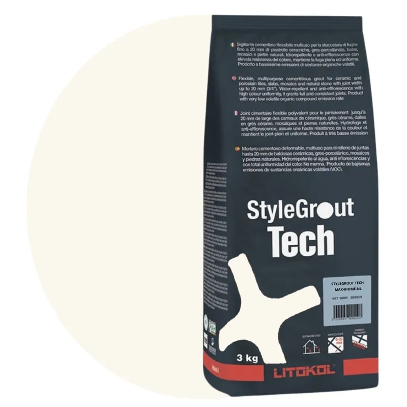 Must-Have Voegmiddel stylegrout tech white-1 voeg 3 kg
