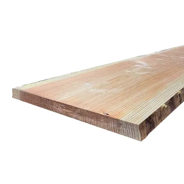 Douglas boomschors/ schaaldeel geschaafd 38×450/550 mm 200 cm Speciale Aanbieding