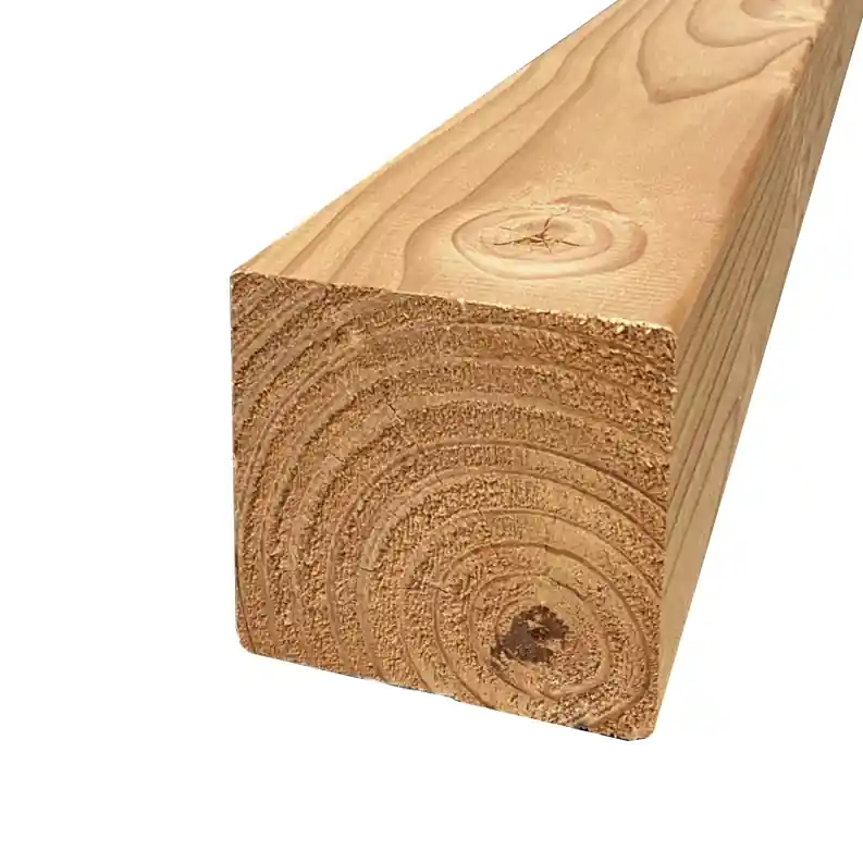 Douglas paal geschaafd 110×110 mm Nieuw