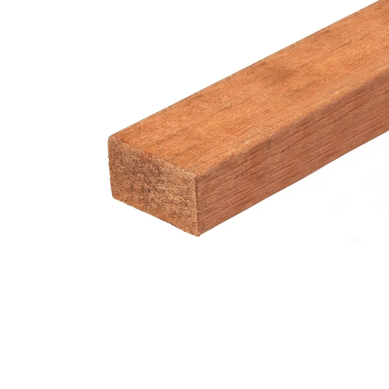 Gecertificeerd Hardhout regel Azobe fijnbezaagd 40×70 mm 250 cm