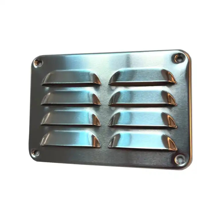 Ventilatierooster aluminium 130×90 mm Laatste Versie
