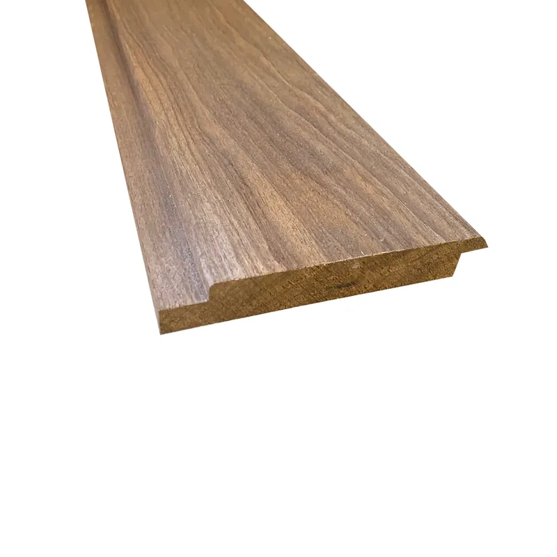 Gemodificeerd hardhout halfhouts rabat 20×140 mm Nieuw
