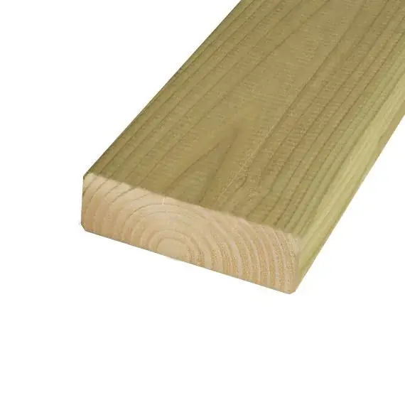 Balk geïmpregneerd grenen 45×145 mm 240 cm Nieuw