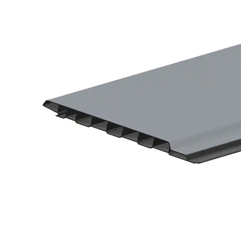 Lage Prijs HDM Outdoor PVC gevelbekleding Uni Light Grey 17×200 mm