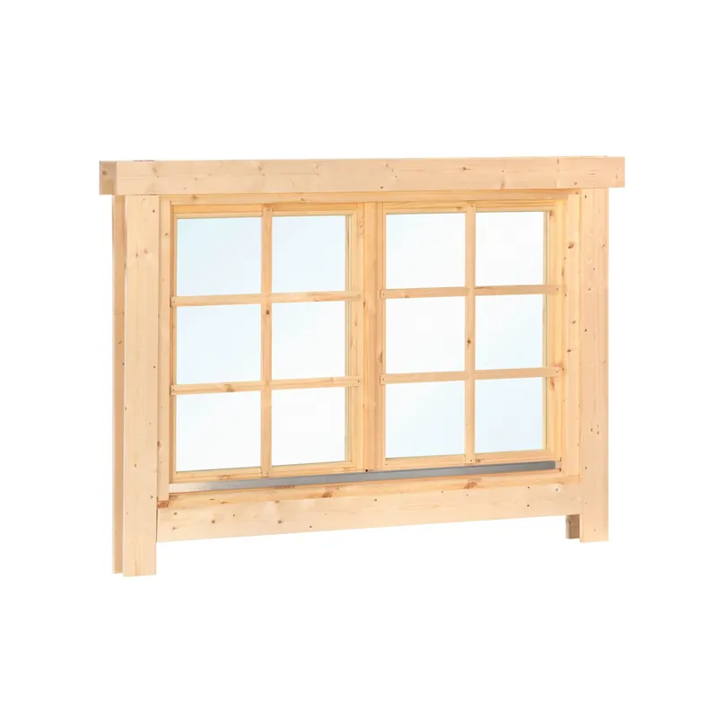 Gecertificeerd Draai- /kiepraam dubbel L3 vuren 153×105,1 cm