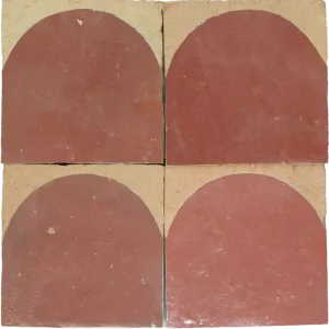 Op = Op Zellige Luna Rose Rouge