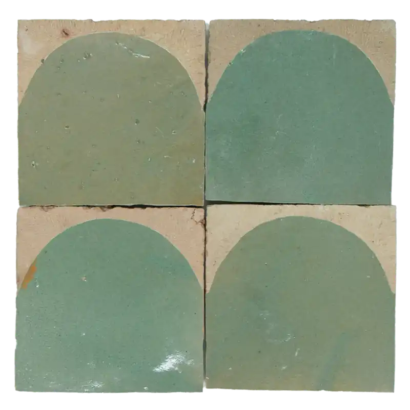 Beperkt Aanbod Zellige Luna Vert Gris