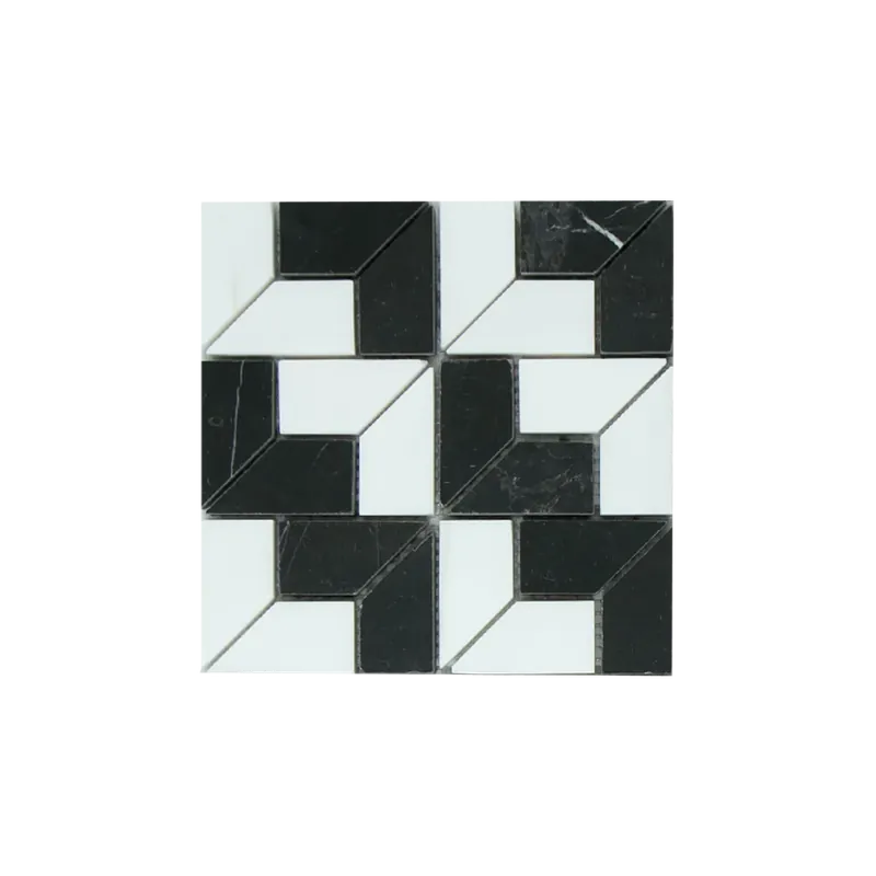 MINI SAM Mosaic 3D Black White Korting