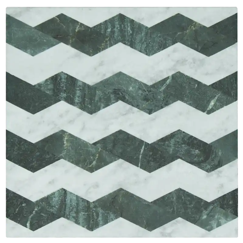 Koop Vandaag Wufto Zigzag White Green