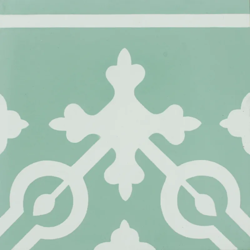 Populair Azule 09 Olive Border