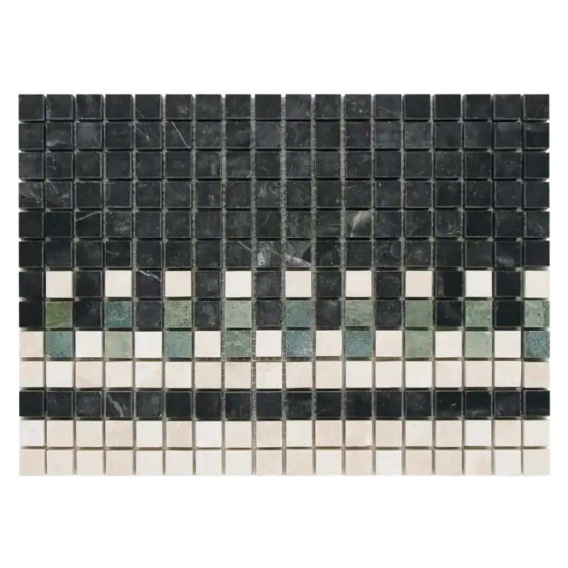 SAM Mosaic Border Block Pattern Bottocino Premium