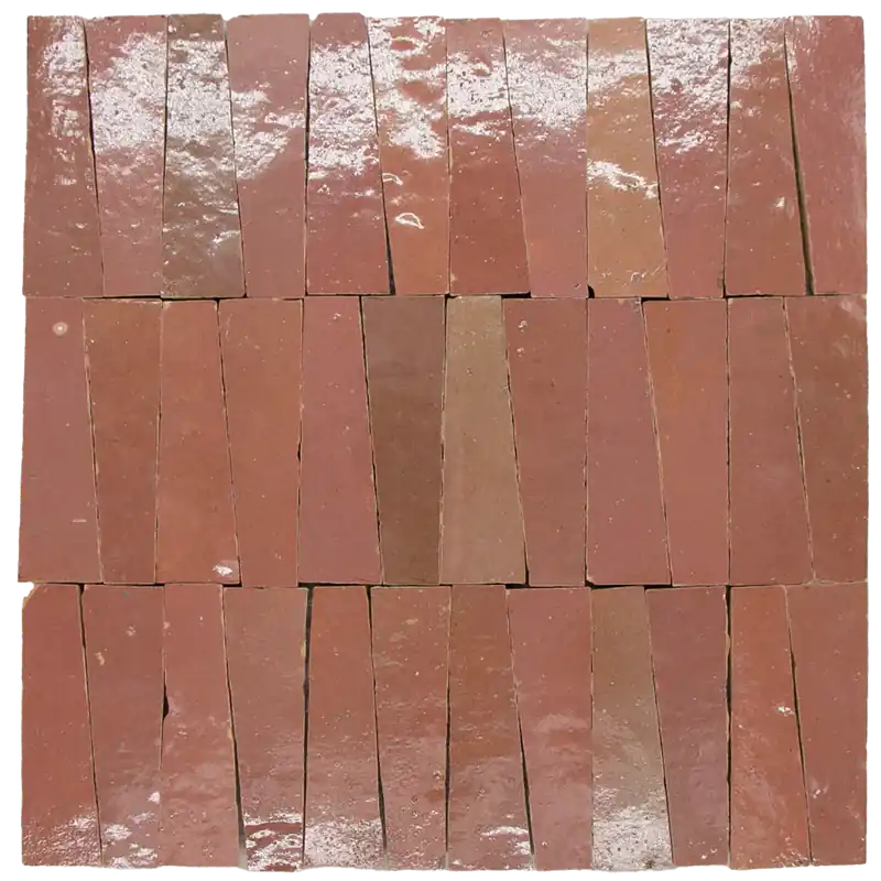 Veilige Betaling Zellige Rose Rouge Dorsale