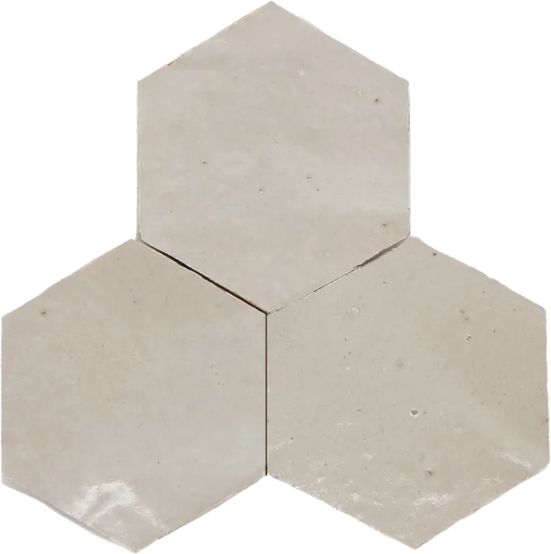 Aanbieding Zellige Ecru Hexagone