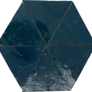 Gereduceerde Prijs Zellige Bleu Marine Triangle