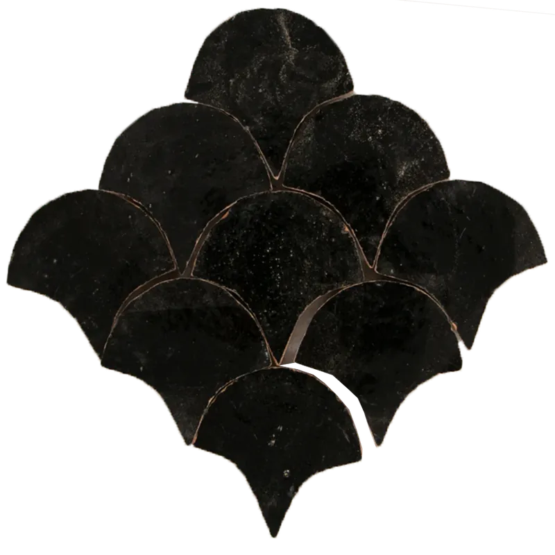 Voordeelprijs Zellige Noir Poisson Echelles