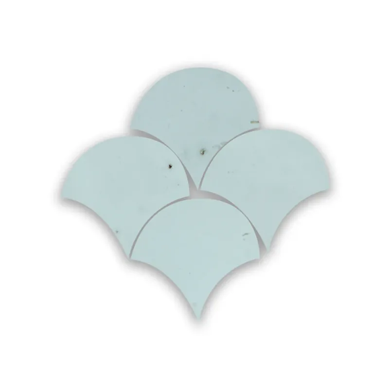 Zellige Glacier Bleu Poisson Echelles Shop Nu