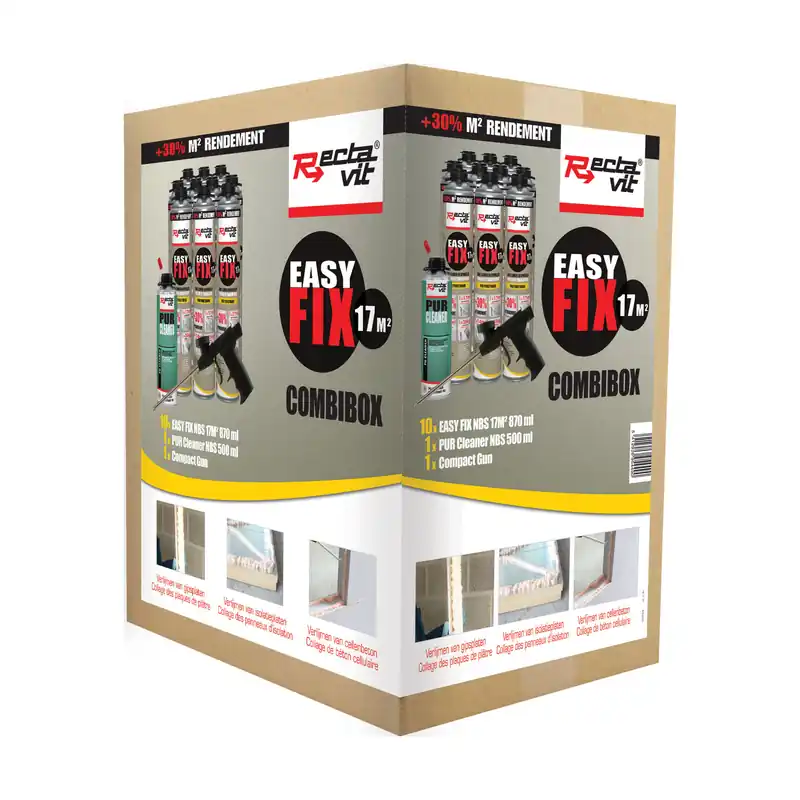 Rectavit Easy Fix 17m² – Combibox Beste Prijs