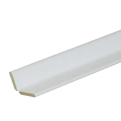 Agnes One-step kniklijst Stuc wit 2700x26x26mm Betrouwbaar