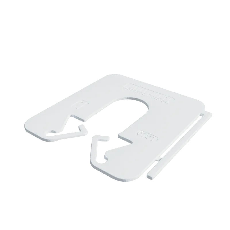 Speciale Aanbieding Millimax uitvulplaatje 1mm wit | 400st/ds