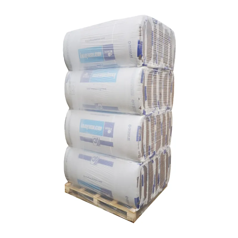Gecertificeerd Pallet: Knauf Acoustifit Glaswol | 1350x600x150mm – 24 pak – 97,2m2