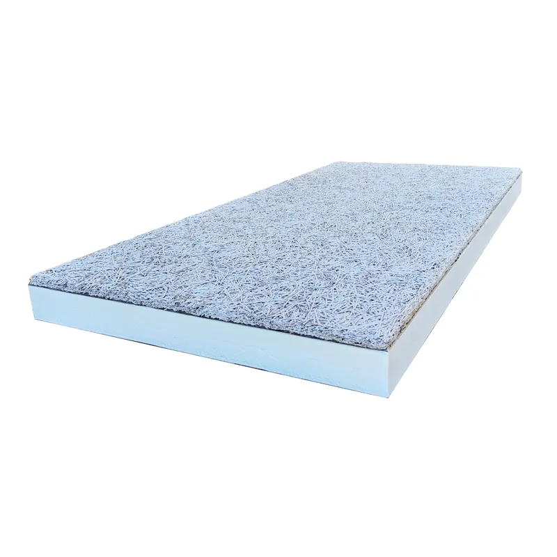Pir 60mm + Houtwolcement wit | 1200x600x15mm – Rd:2.70 (=0,72m²) Beperkt Aanbod